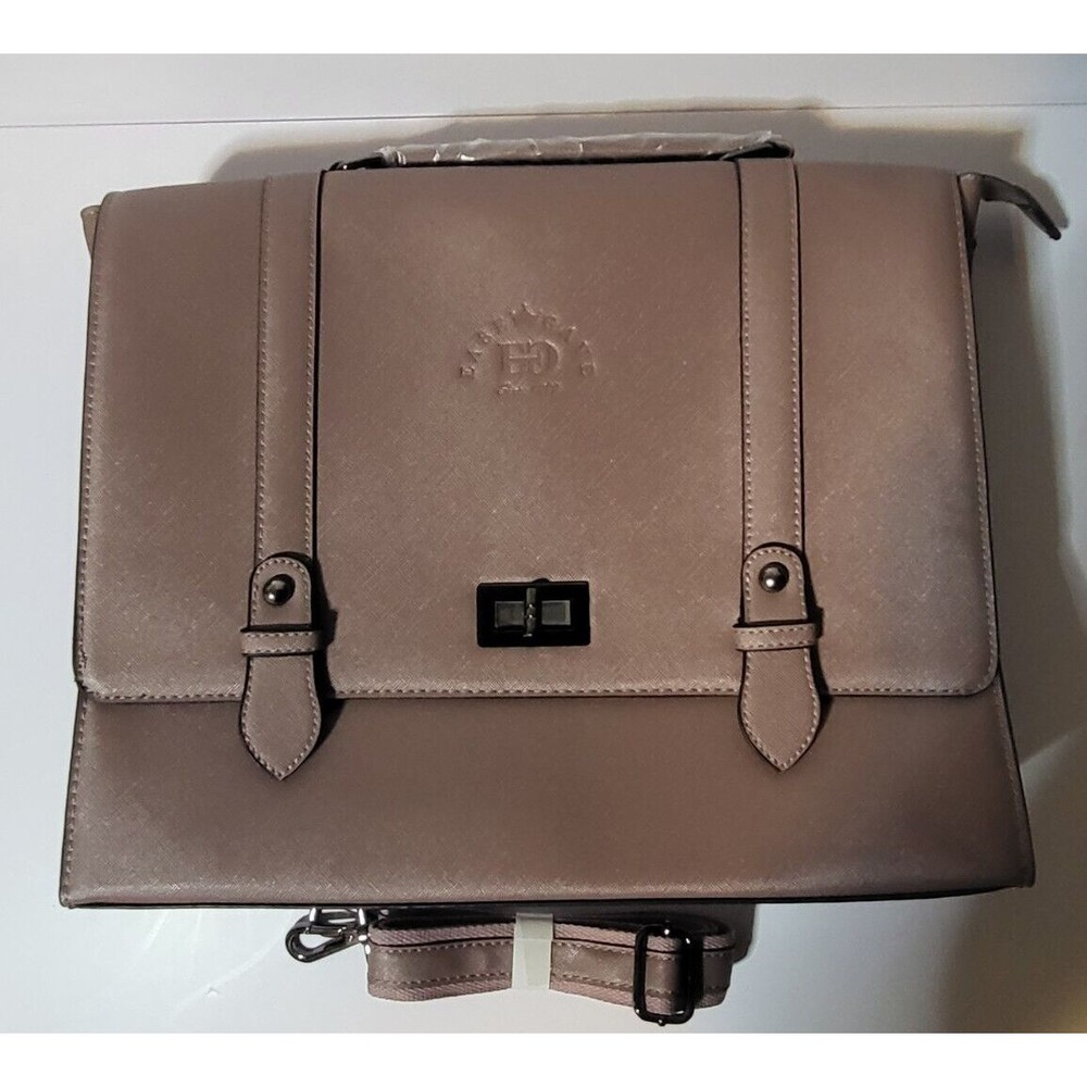 Ease Gave Women's Tote/Briefcase Brown Laptop Bag New